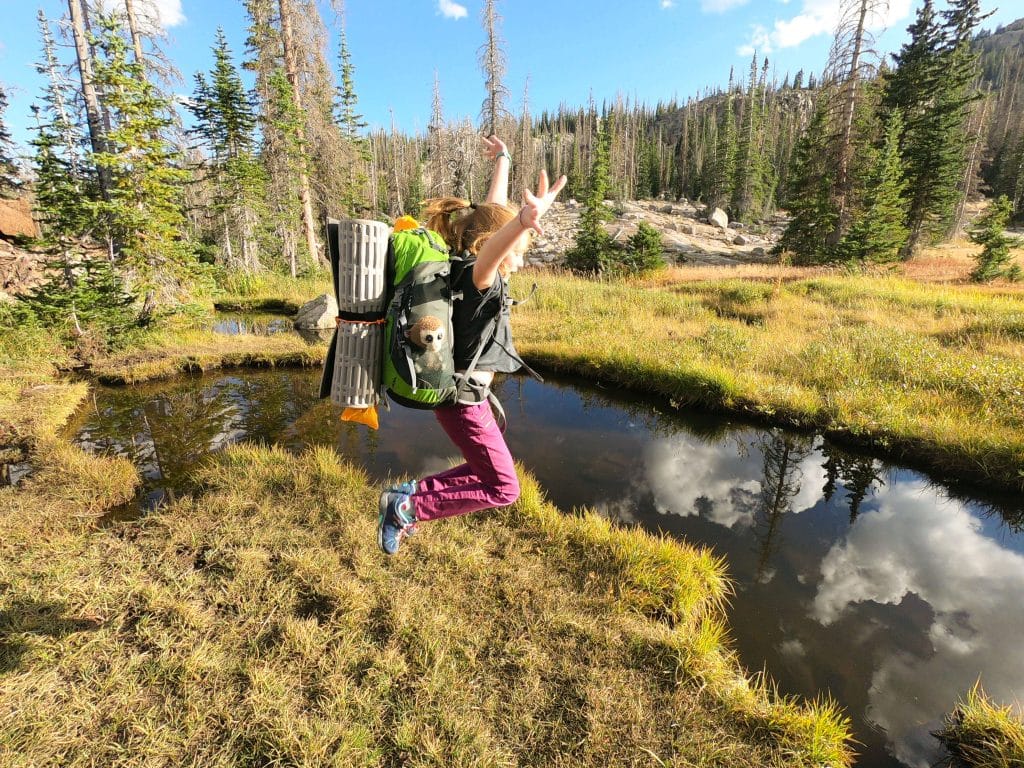 Hiking uinta mountains withkids