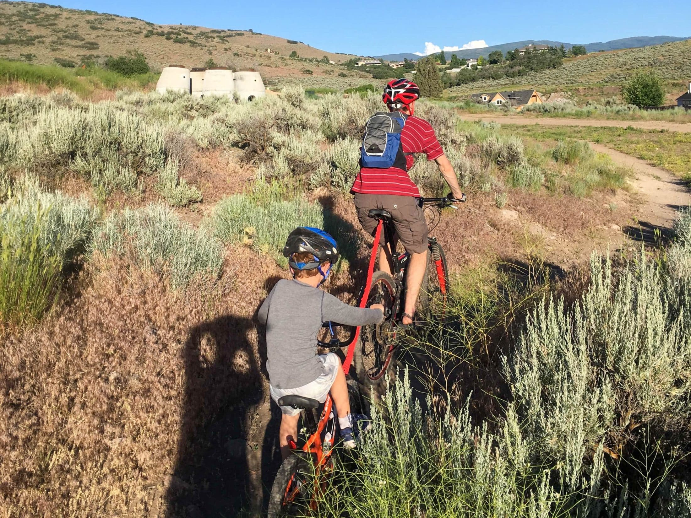 biking utah with kids heber valley