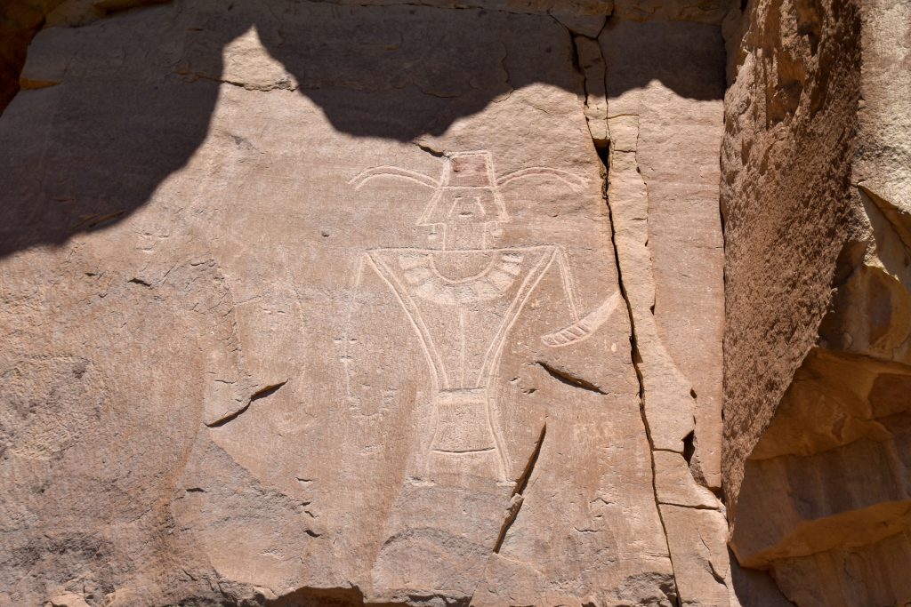 Petroglyphs in utah
