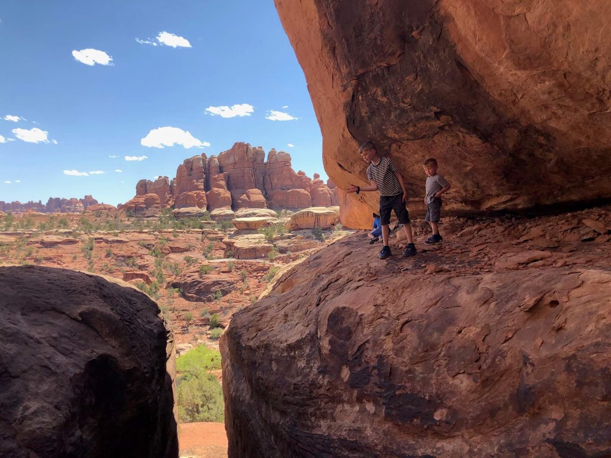 needles canyonlands with kids
