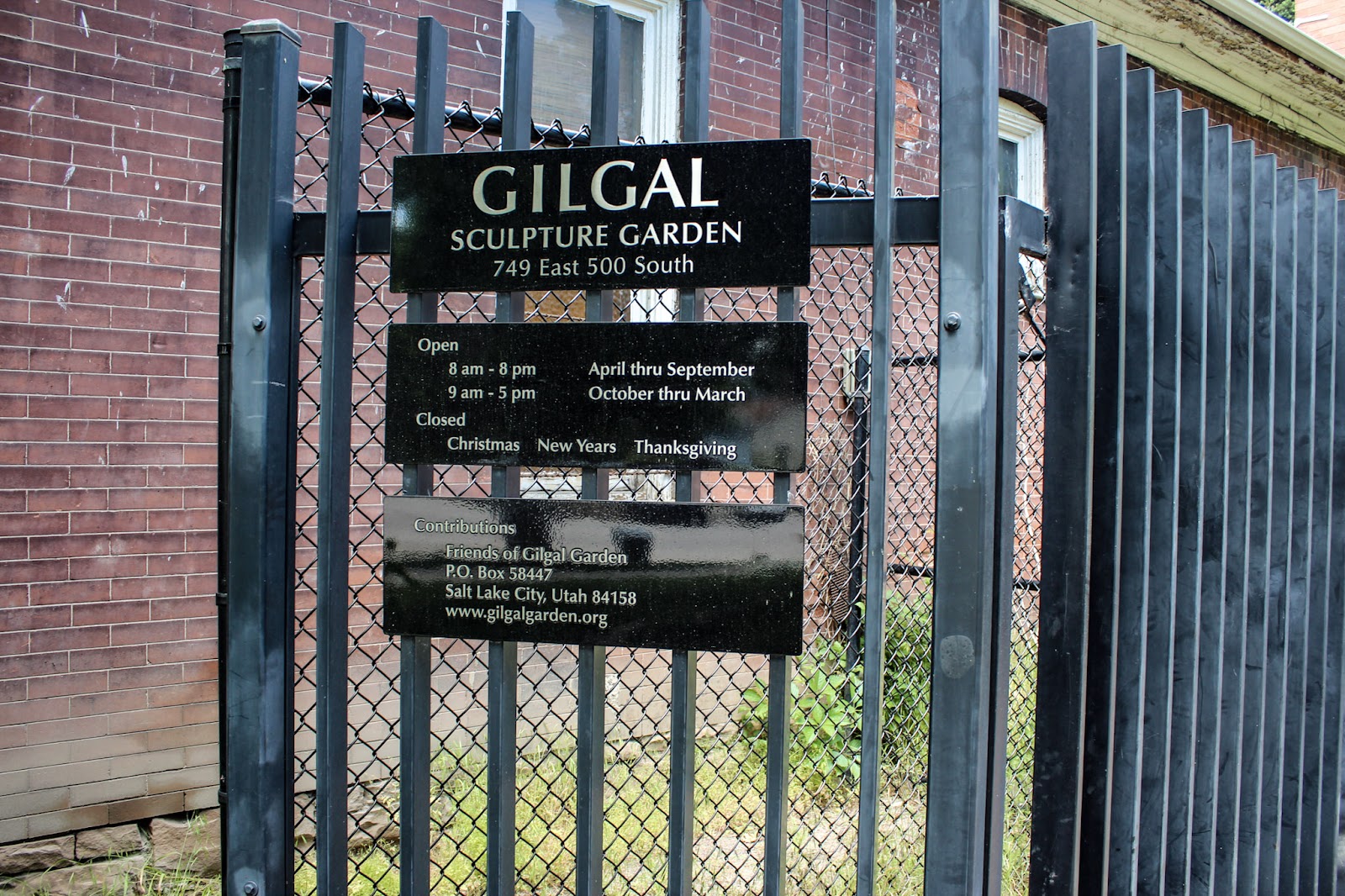 Gilgal Garden in SLC, sculpture 