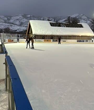 Midway ice skating Utah